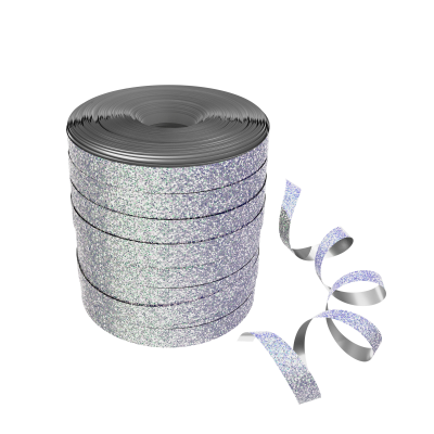 Fitilho Glitter Prata